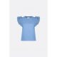 Fabienne Chapot – Blauw T-shirt broderie Blauw