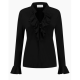 Helena Hart – Zwart Blouse ruches Zwart