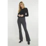 Para Mi – Bruin Flared broek met print Bruin