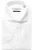 Ledȗb Modern Fit Overhemd wit, Effen