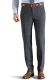 Meyer Regular Fit Linnen broek middengrijs, Effen