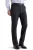 Meyer Regular Fit Linnen broek zwart, Effen