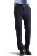 Meyer Regular Fit Linnen broek marine, Effen