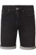 Petrol Industries Slim Fit Korte jeans zwart, Effen
