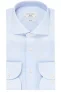 Profuomo Sky Blue Travel Slim Fit Overhemd lichtblauw, Effen