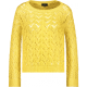 Monari – Geel Pullover gehaakt Geel