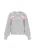 MYMO Oversized trui  grijs / rosa