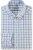 OLYMP Luxor Overhemd blauw, Ruit