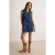 TRENDYOLMİLLA Dames Blauw Effen Kort / Mini Mouwloos A-lijn Jurken