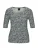 MADELEINE Shirt  zwart / wit
