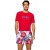 Boss Heren Hbw Logo T-Shirt (Helder rood)