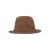 ICHI raffia hoed bruin