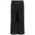 ONLY CARMAKOMA imitatieleren wide leg casual broek Plus Size – zwart