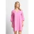 Rich & Royal Mini Linen Dress Sustainable Sorbet Pink
