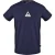 Aquascutum Heren-T-shirt met logo en ronde hals (Marine)