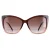 Jimmy Choo Seba/S 0MY/HA bruin gearceerde beige zonnebril met kleurverloop