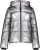 Geisha Jas Metallic Kort Grijs dames