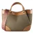 ARMANI EXCHANGE Shopper ‘Wave’  sepia / donkergroen