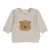 Feetje sweater met print – grijs