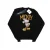 Disney Heren Mickey Mouse Gouden standbeeld Sweatshirt (Zwart)