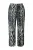 Studio Untold Broek  lichtgroen / zwart / wit