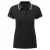 Asquith & Fox Dames/Dames Klassieker Fit Polo (Zwart/Wit)