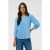 Kaffe top blauw