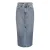 Dames spijkerrok Only Onlayoe HW Front Slit Midi