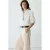 Mango regular fit barrel jeans – beige