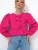 Trend Alaçatı Stili Blouse  fuchsia