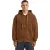 G-Star Washed Loose Full Zip Hooded Sweater Potting Soil Smokey