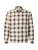 LEVI’S ® Overhemd ‘DUBOCE’  chocoladebruin / kaki / wit