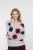 Geisha Pullover Flowers 64506-10 Trui 720 Sand/burgundy/navy
