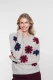 Geisha Pullover Flowers 64506-10 Trui 720 Sand/burgundy/navy