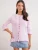 MixRay Gebreid vest  lichtroze
