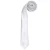 Premier Stropdas – Heren Slank Retro Work Tie (Pakket van 2) (Wit)