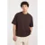 America Today boxy T-shirt bruin