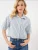 Bigdart Blouse  blauw / pastelblauw / wit