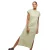 Lange T-shirt jurk met lange schouders voor dames Urban Classics