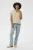 Blouse met korte mouwen Loose fit Truffet jaquard multicolour