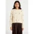 Cache Cache wollen gebreid gebloemd vest met borduursels – beige