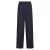 Soyaconcept loose fit broek met krijtstreep – donkerblauw