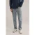 We Fashion 5-pocket Mid Waist Blue
