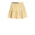 Anytime crinkle skort met bloemenprint geel