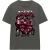 K-Pop Demon Hunters Demon Group Saja T-shirt voor dames/meisjes en jongens (Houtskool)