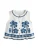 Next Blouse  blauw / wit