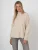 Organische kasjmier pullover met opstaande kraag