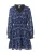 ONLY Jurk ‘ONLTIKKI’  navy / saffier / zwart / wit