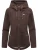 Ragwear Functionele jas ‘Monadde’  chocoladebruin
