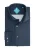 District Indigo Overhemd Performance Twill Navy Blauw   40